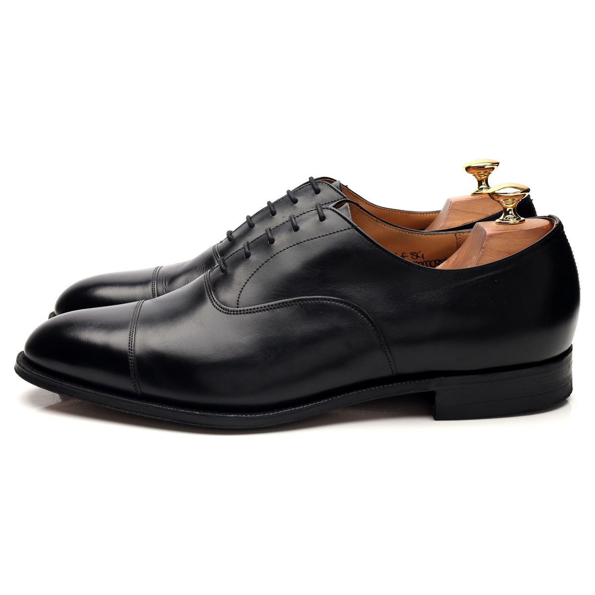 Black Leather Oxford UK 10.5 F