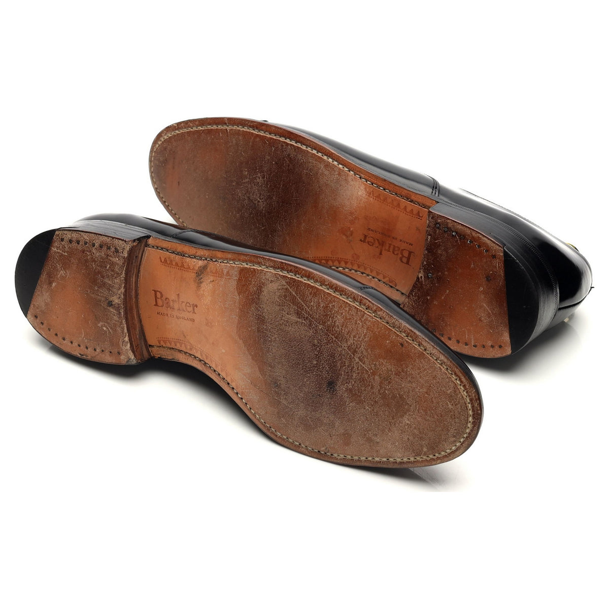 Russell &amp; Bromley Black Leather Oxford UK 8.5 E