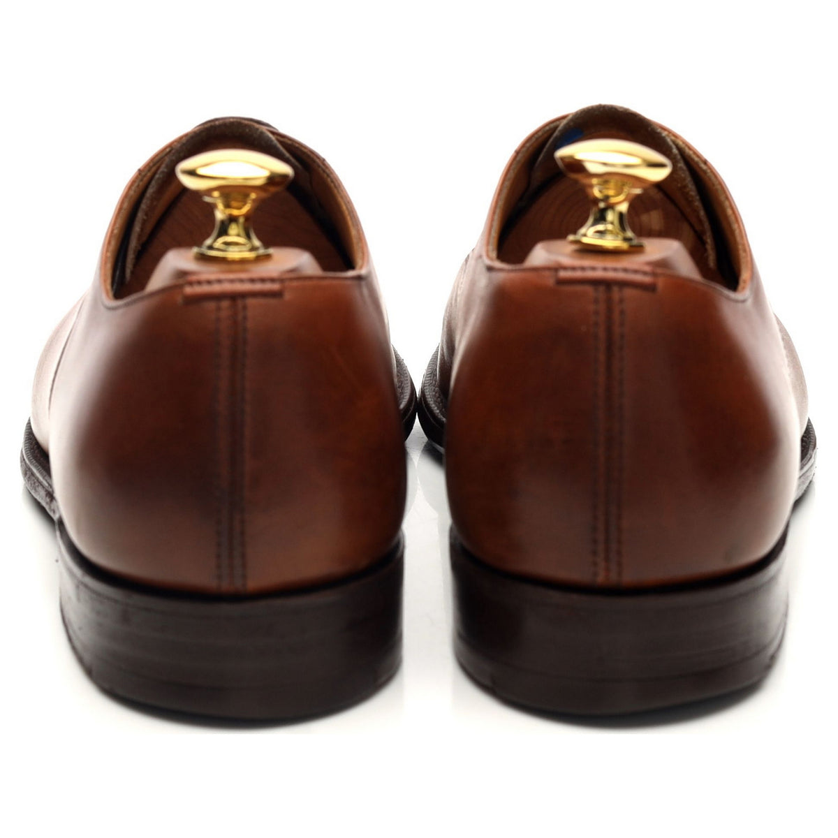&#39;Canberra&#39; Tan Brown Leather Oxford UK 7 F