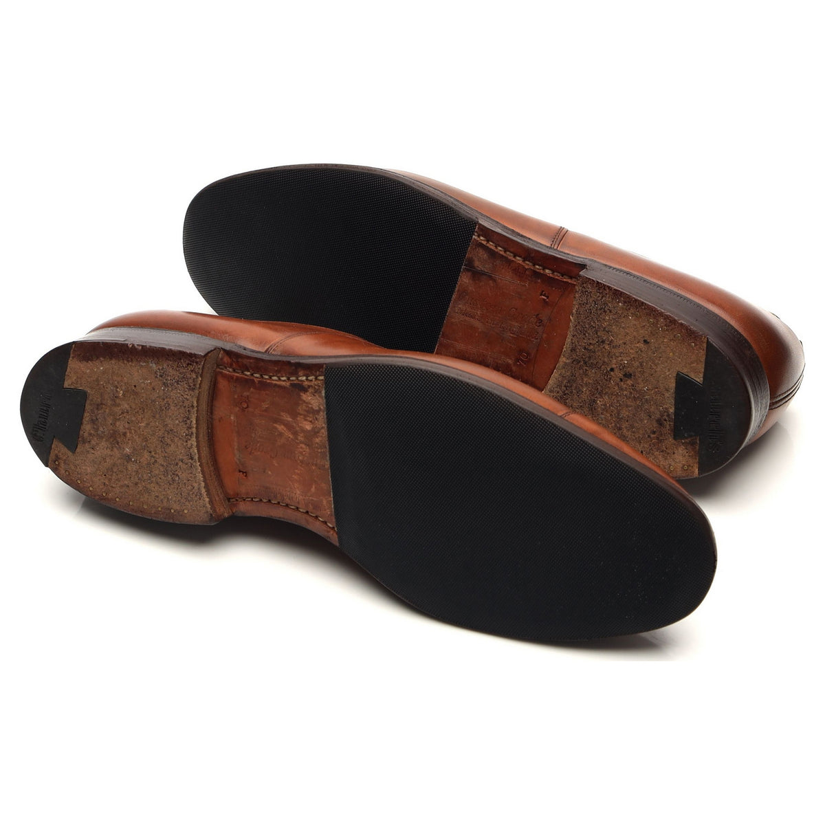 &#39;Canberra&#39; Tan Brown Leather Oxford UK 7 F