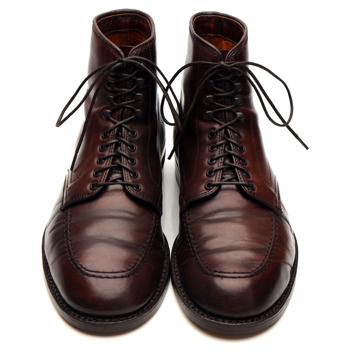 &#39;86968HC&#39; Burgundy Cordovan Leather Indy Boots UK 8 US 9 D