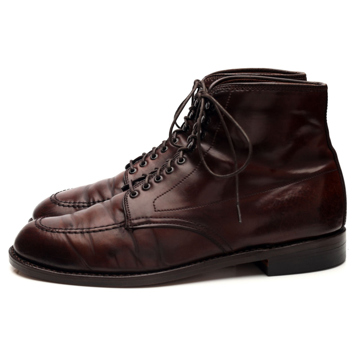 &#39;86968HC&#39; Burgundy Cordovan Leather Indy Boots UK 8 US 9 D