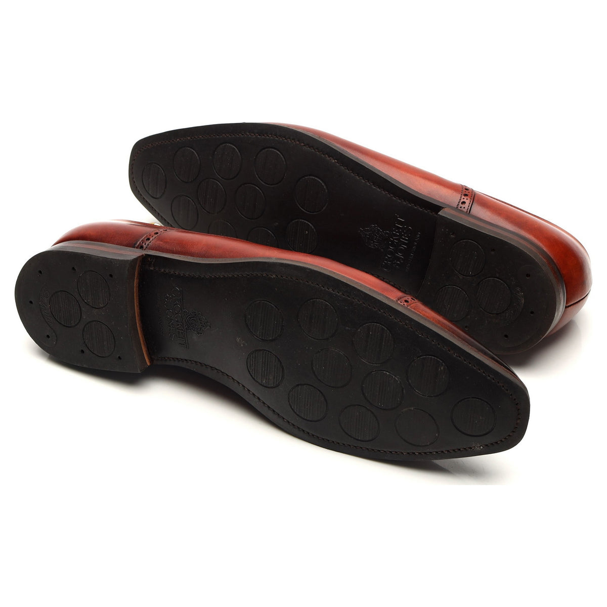 &#39;Malton&#39; Tan Brown Leather Oxford UK 11 E