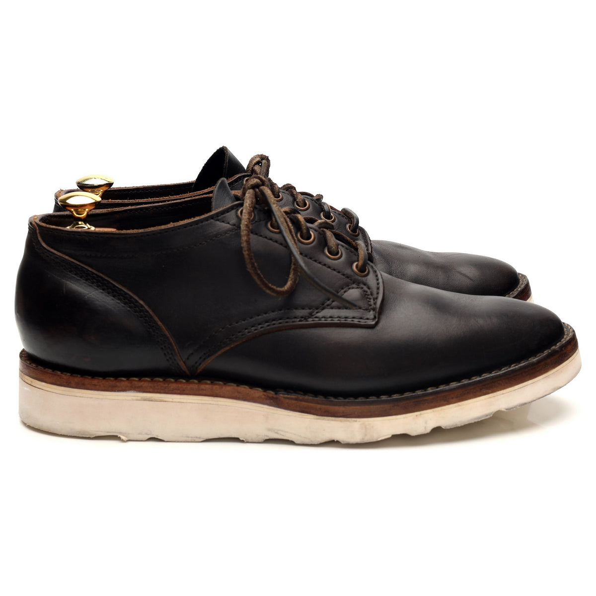 Dark Brown Leather Derby UK 9.5