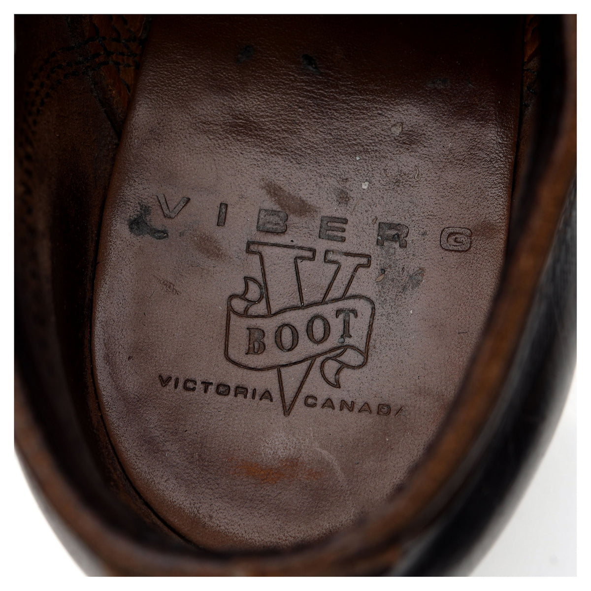 Dark Brown Leather Derby UK 9.5