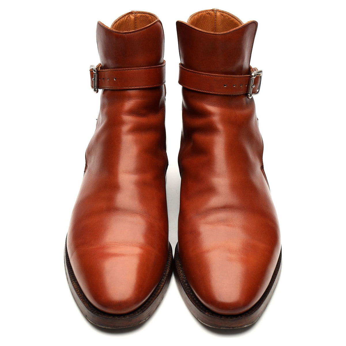 &#39;Cottesmore&#39; Tan Brown Leather Jodhpur Boots UK 8 E