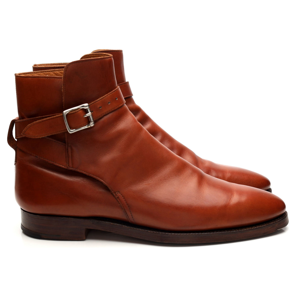 &#39;Cottesmore&#39; Tan Brown Leather Jodhpur Boots UK 8 E