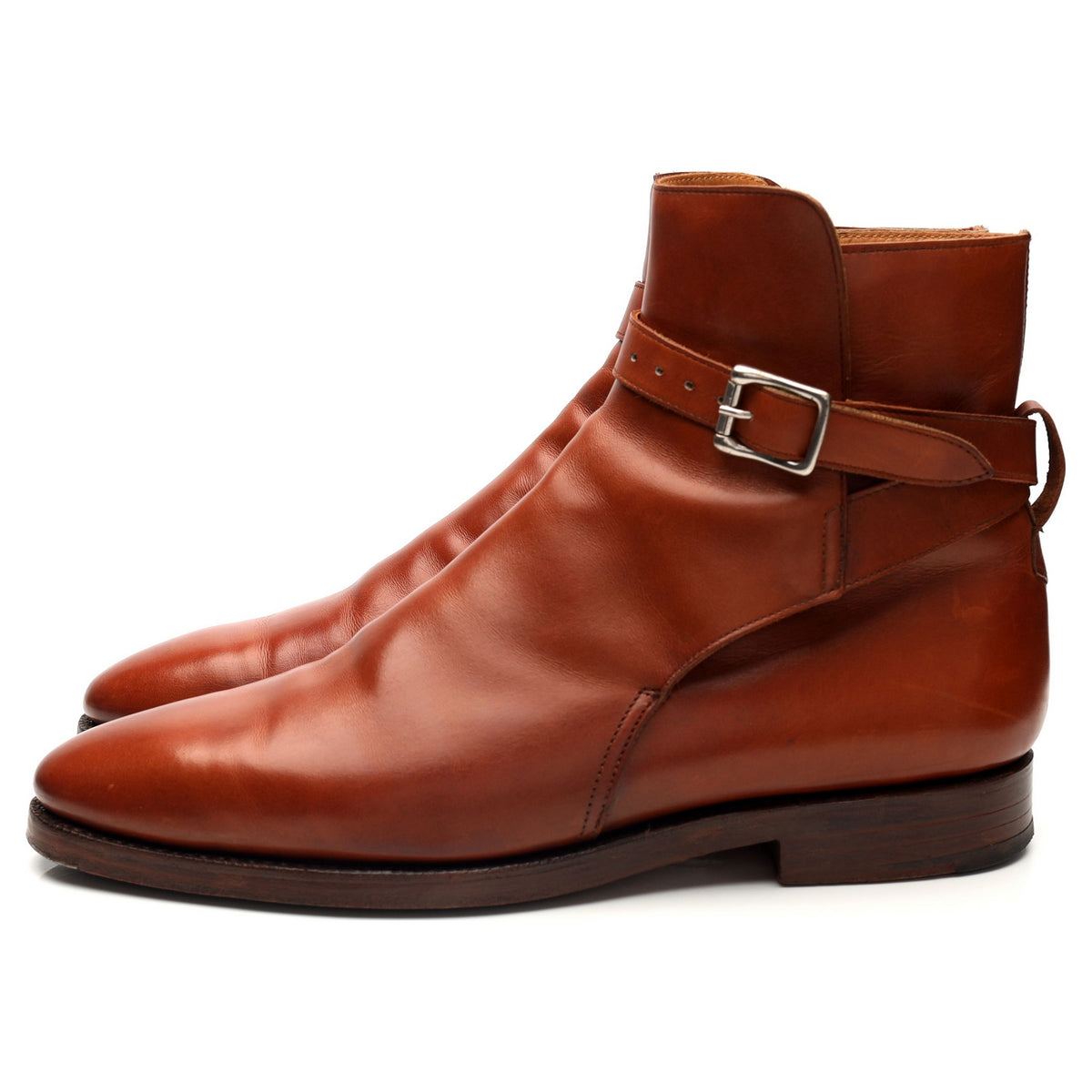&#39;Cottesmore&#39; Tan Brown Leather Jodhpur Boots UK 8 E