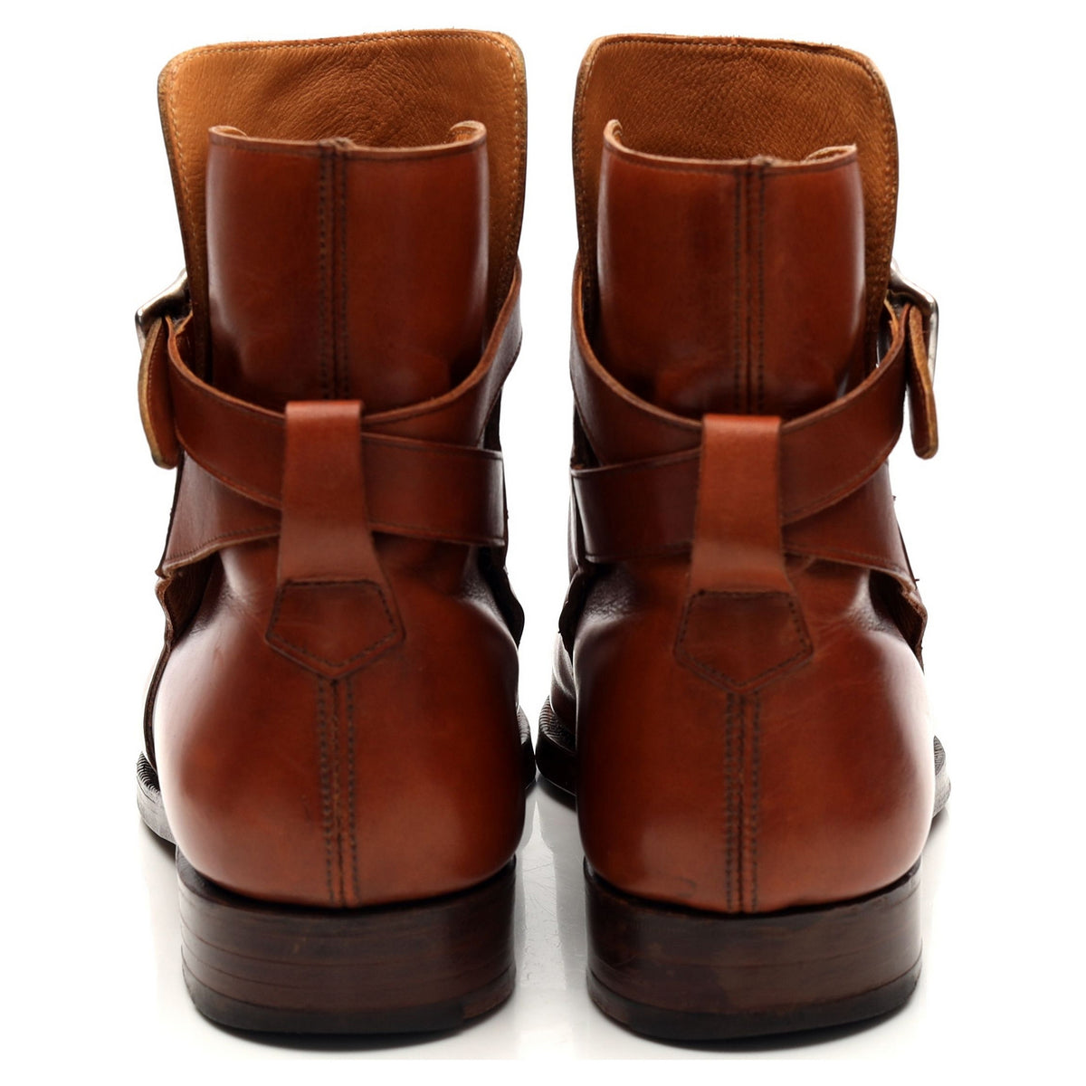 &#39;Cottesmore&#39; Tan Brown Leather Jodhpur Boots UK 8 E