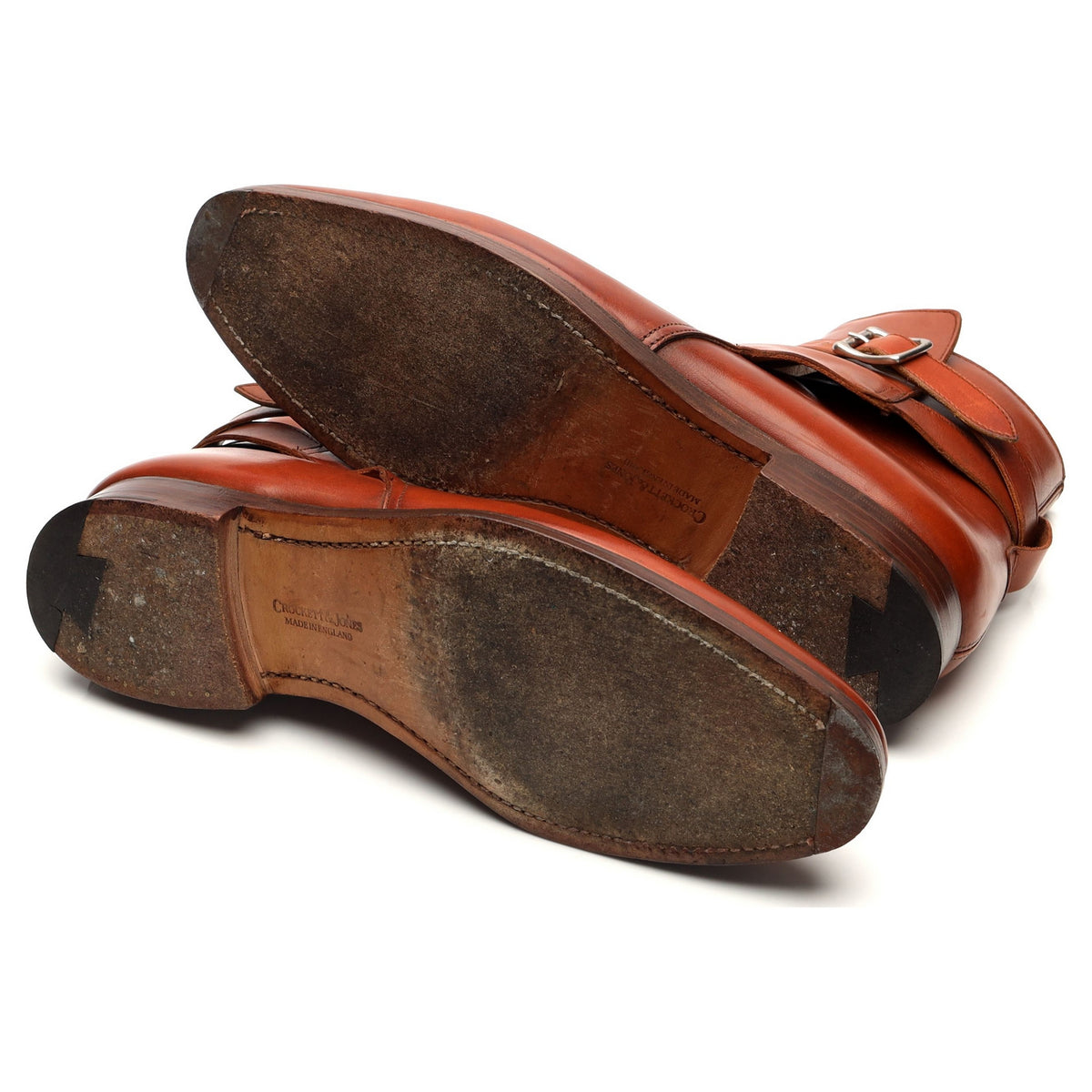&#39;Cottesmore&#39; Tan Brown Leather Jodhpur Boots UK 8 E