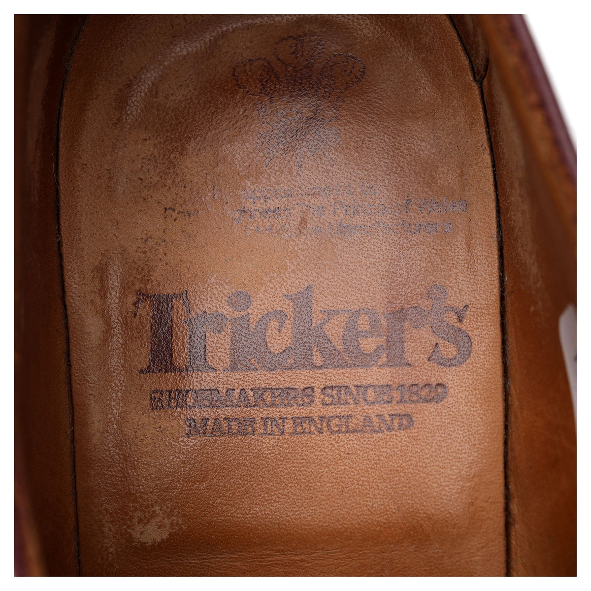 Burgundy Leather Derby UK 7.5