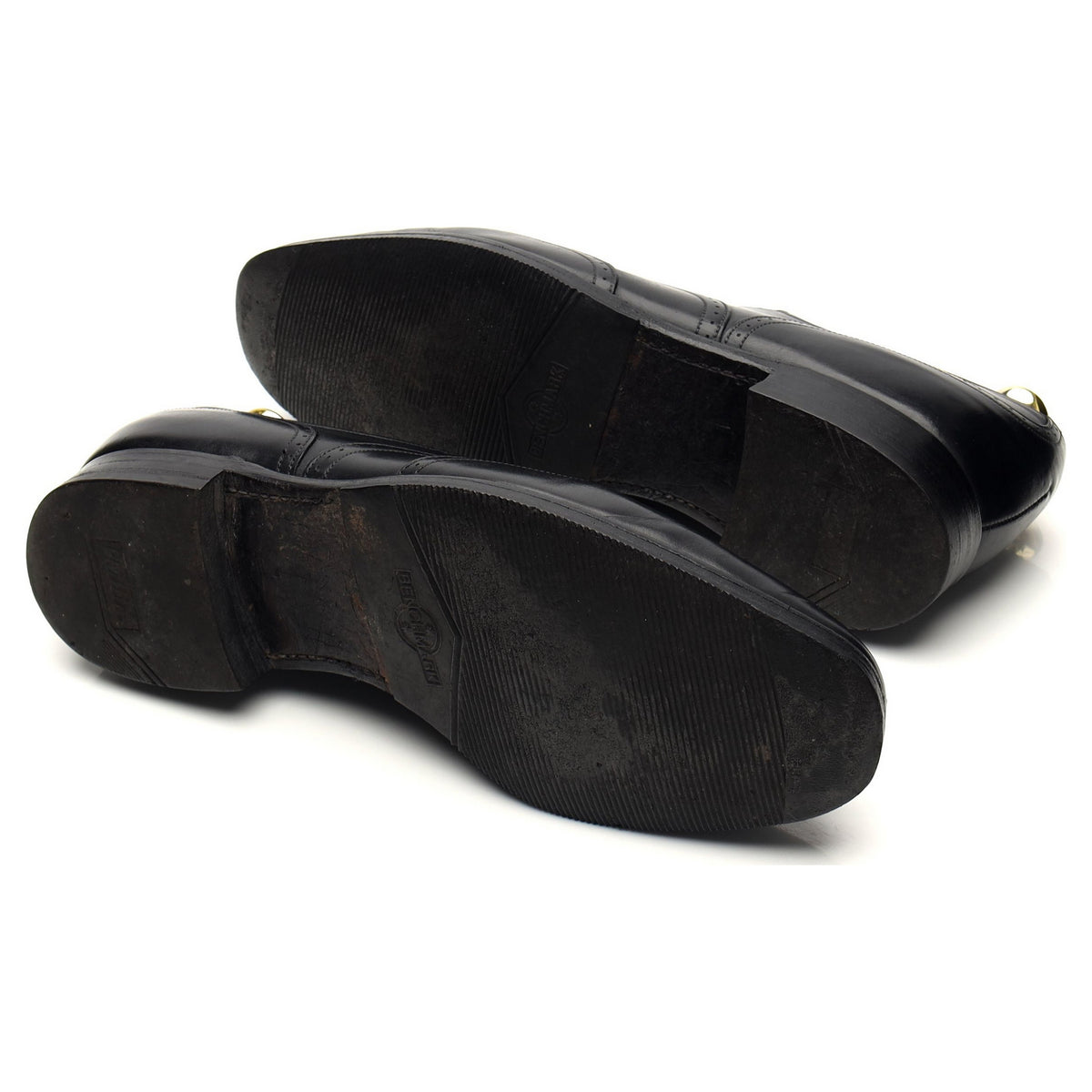 &#39;Thurlow&#39; Black Leather Oxford Brogues UK 8 F