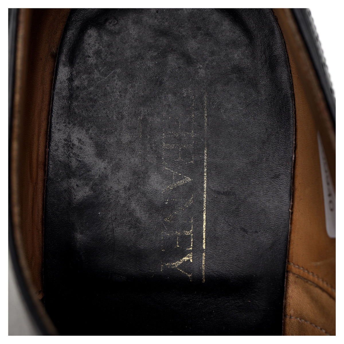 &#39;Thurlow&#39; Black Leather Oxford Brogues UK 8 F