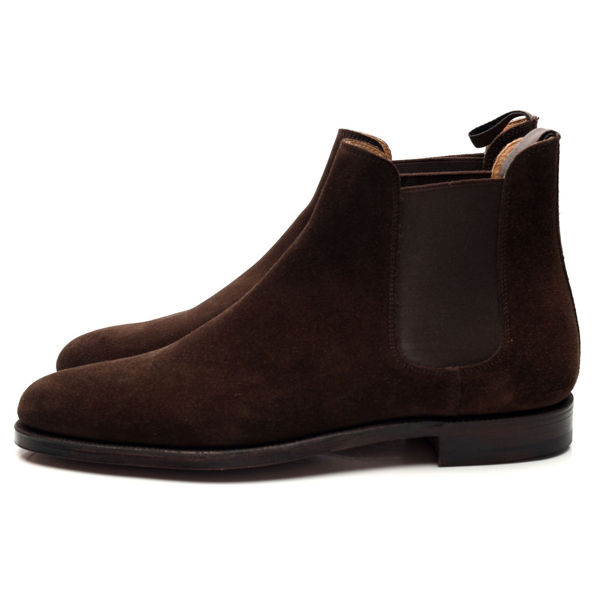 &#39;Bingham&#39; Dark Brown Suede Chelsea Boots UK 7.5 E