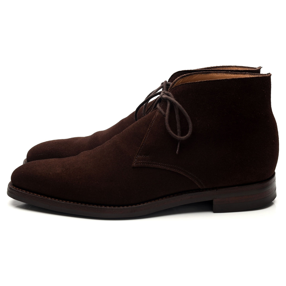 &#39;Tetbury&#39; Dark Brown Suede Chukka Boots UK 6.5 E