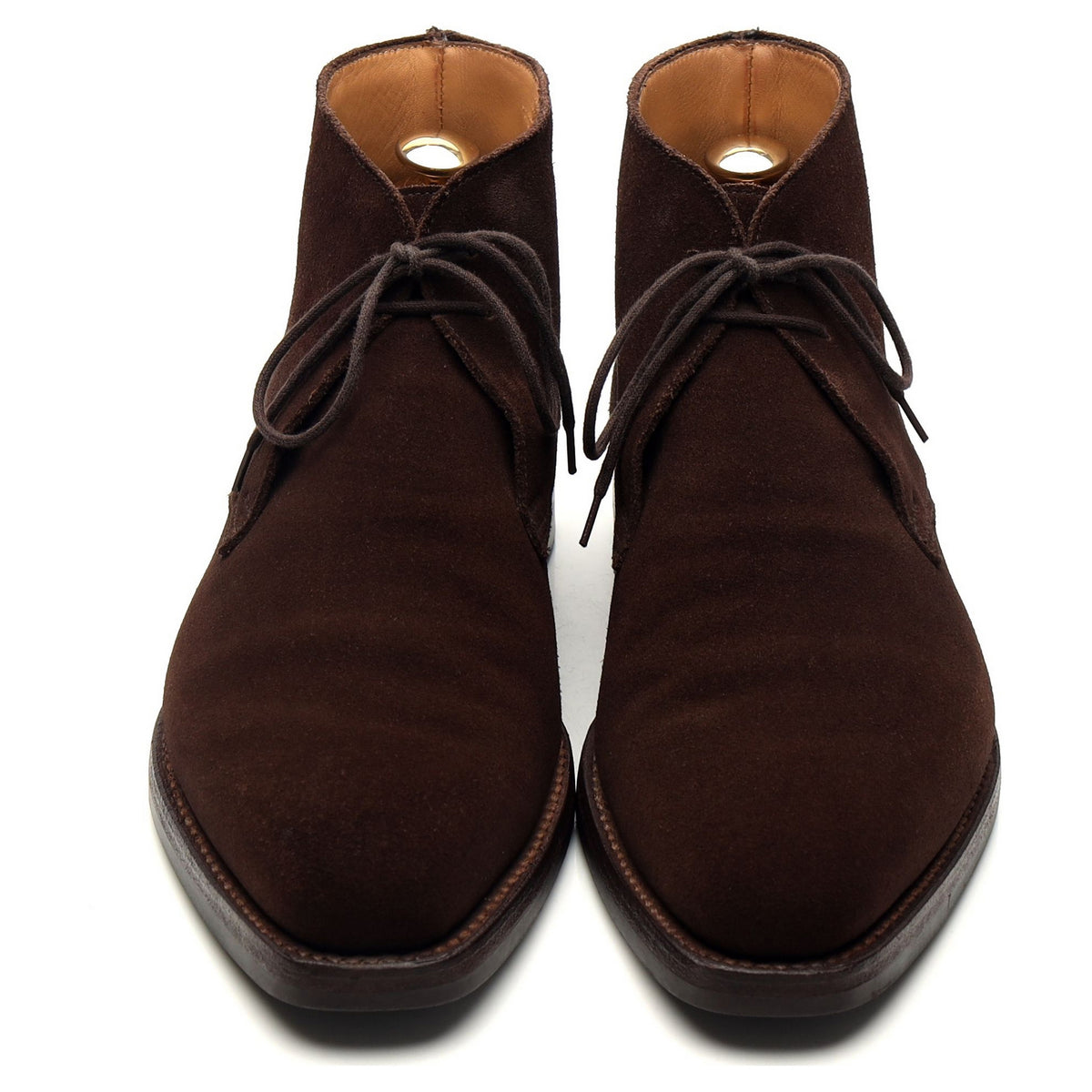 &#39;Tetbury&#39; Dark Brown Suede Chukka Boots UK 6.5 E