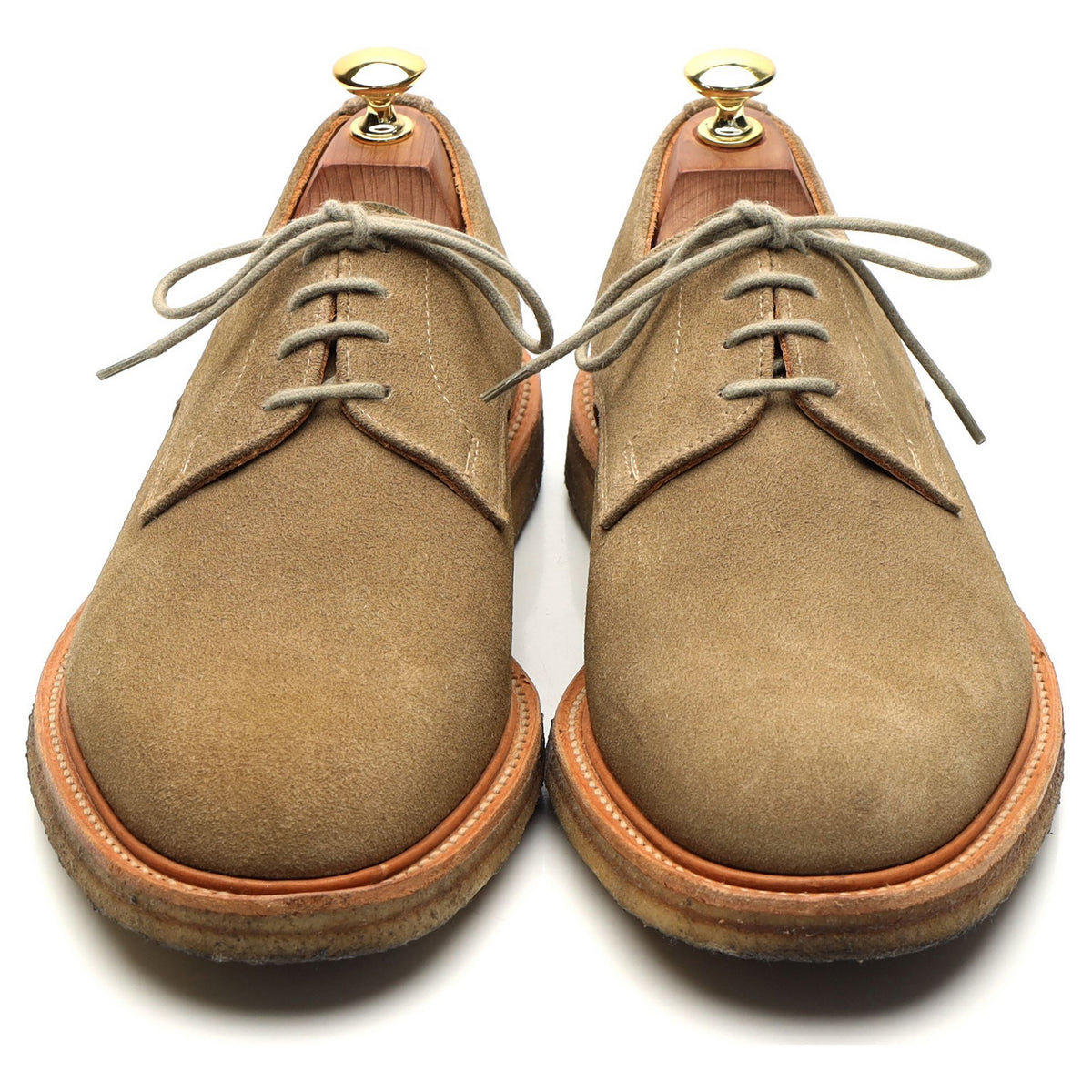 &#39;Archie&#39; Sand Suede Derby UK 7.5