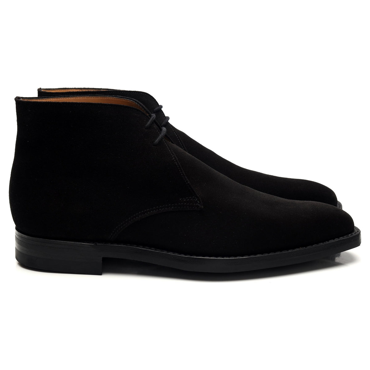 &#39;Tetbury&#39; Black Suede Chukka Boots UK 7 E