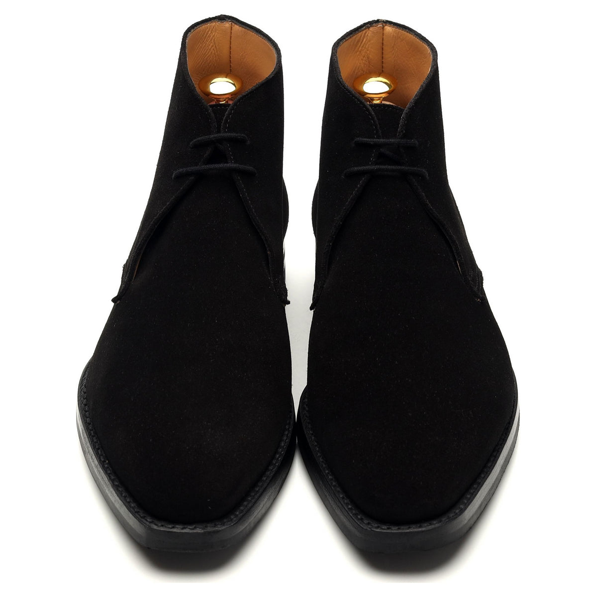 &#39;Tetbury&#39; Black Suede Chukka Boots UK 7 E