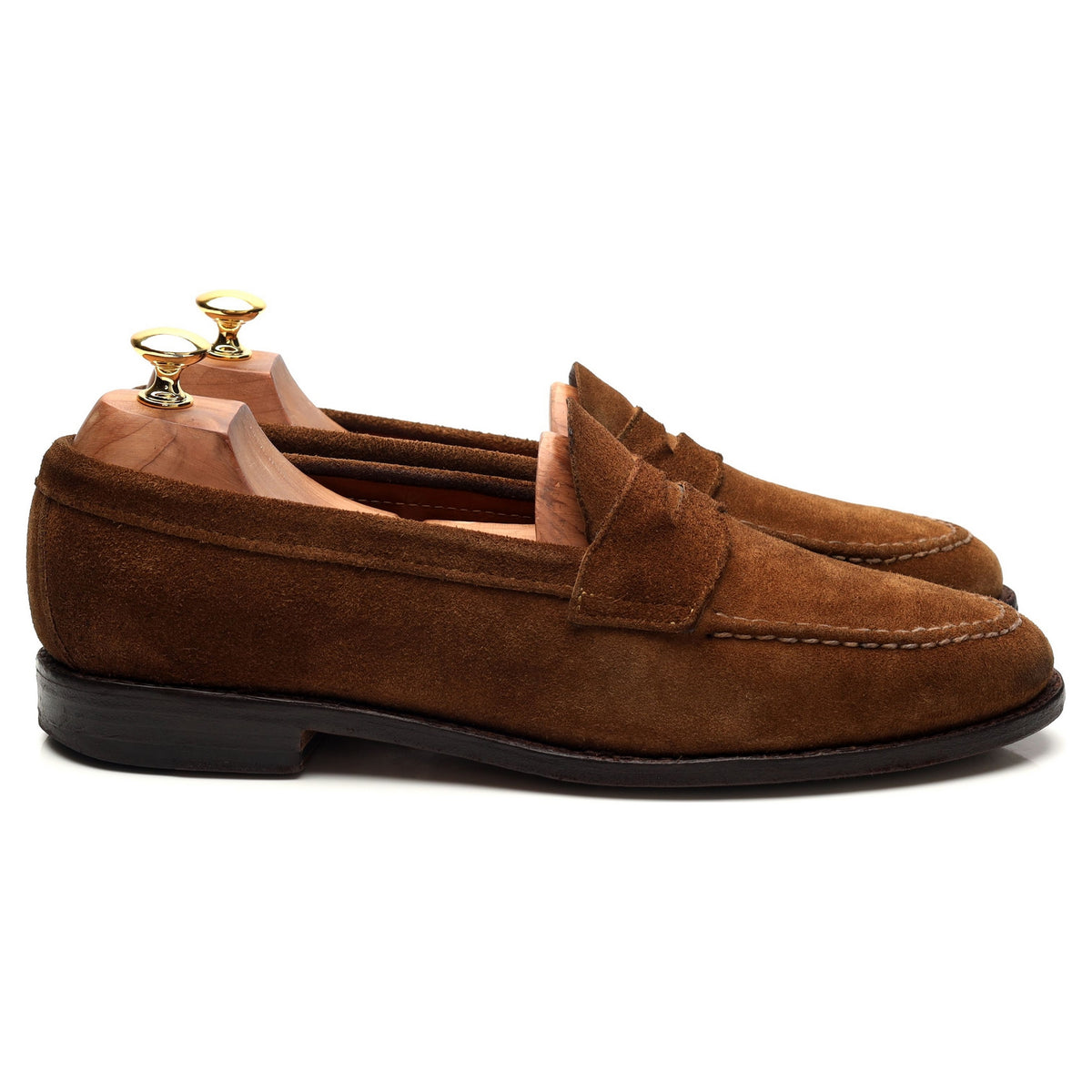 &#39;62437&#39; Snuff Brown Suede Loafer UK 9.5 US 10 D