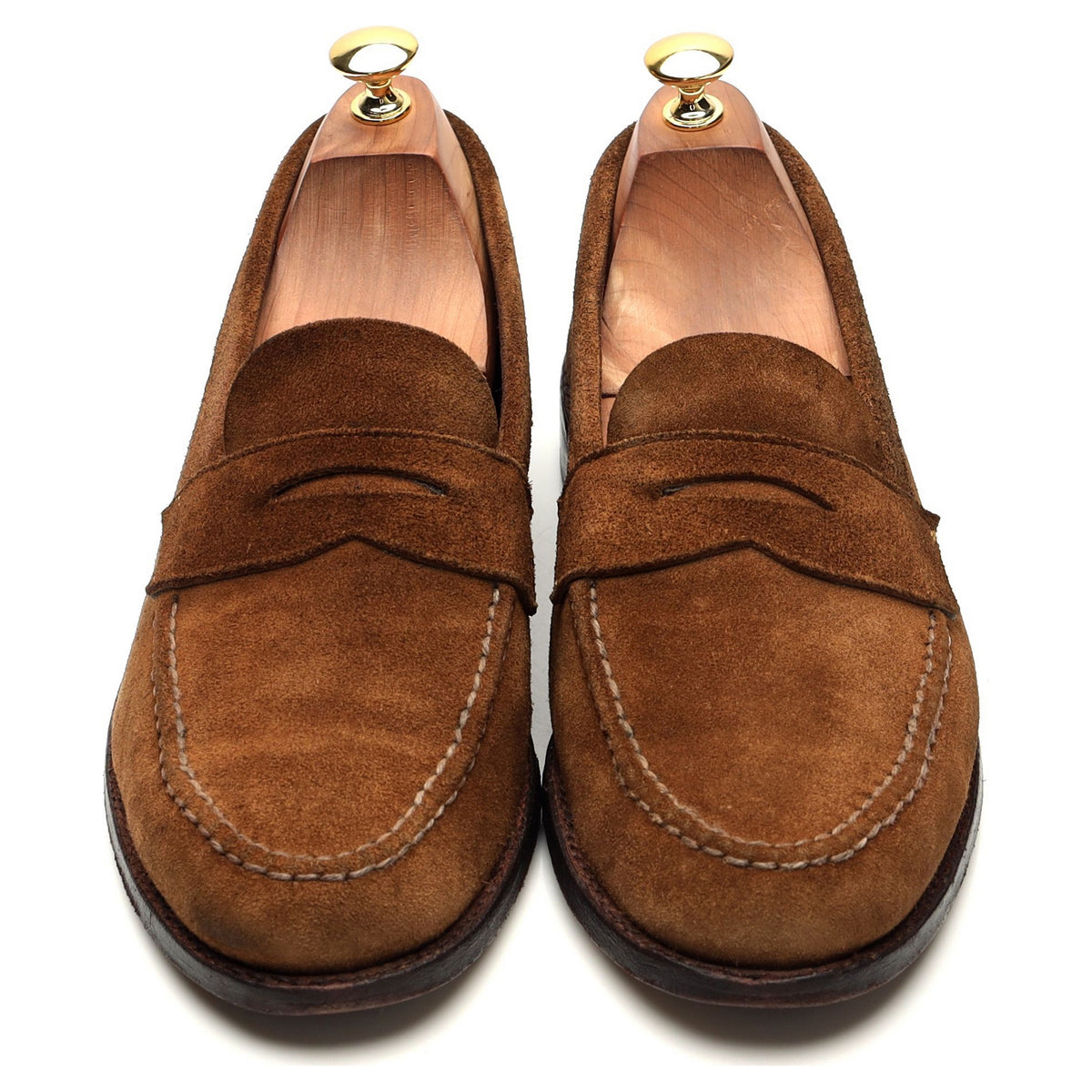 &#39;62437&#39; Snuff Brown Suede Loafer UK 9.5 US 10 D