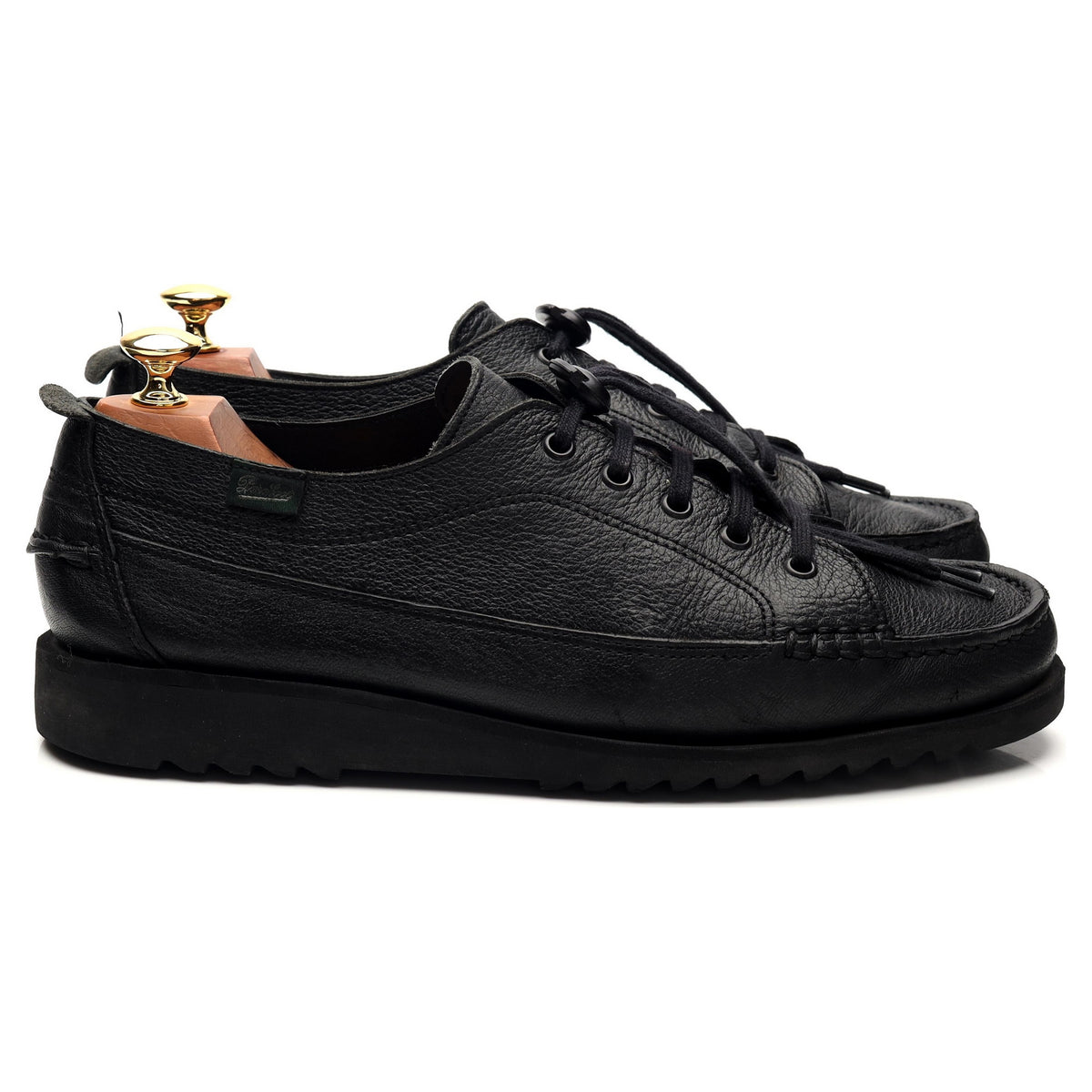 Arpenteur &#39;Cliff&#39; Black Leather Derby UK 9