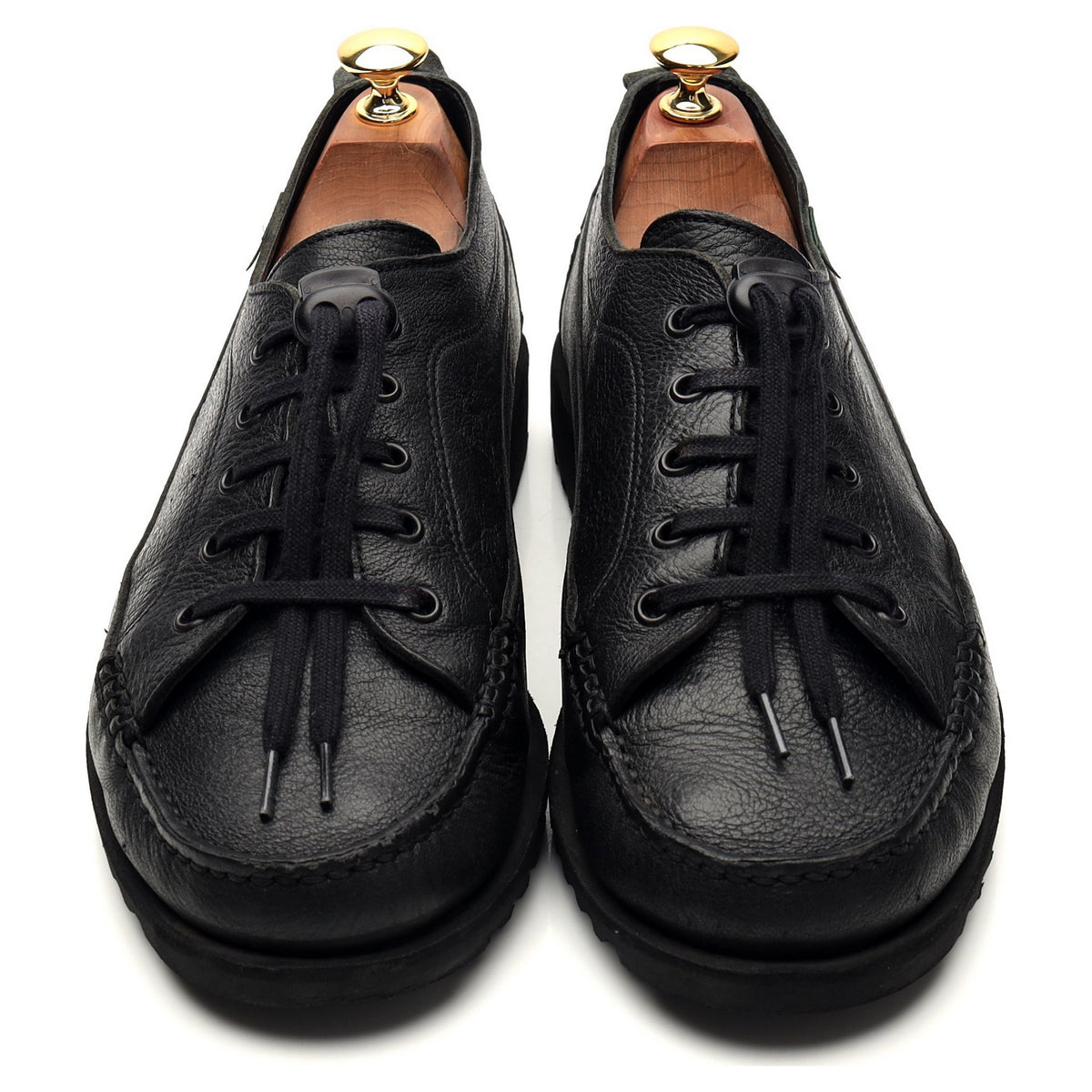 Arpenteur &#39;Cliff&#39; Black Leather Derby UK 9