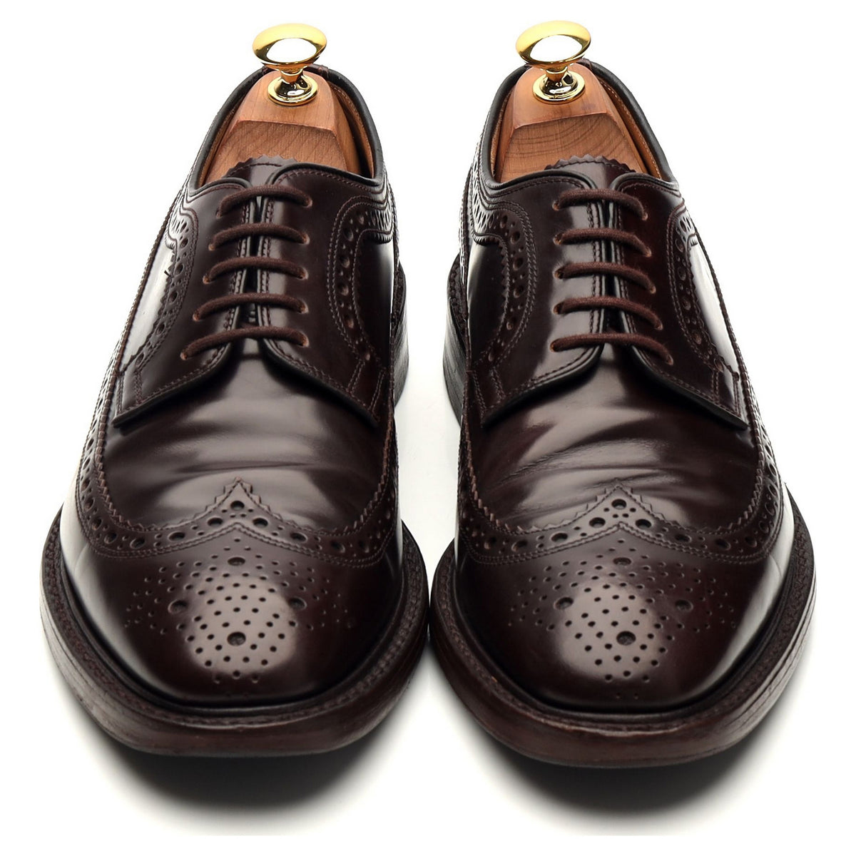 &#39;Royal Brogue&#39; Dark Brown Leather Derby Brogue UK 6.5 F