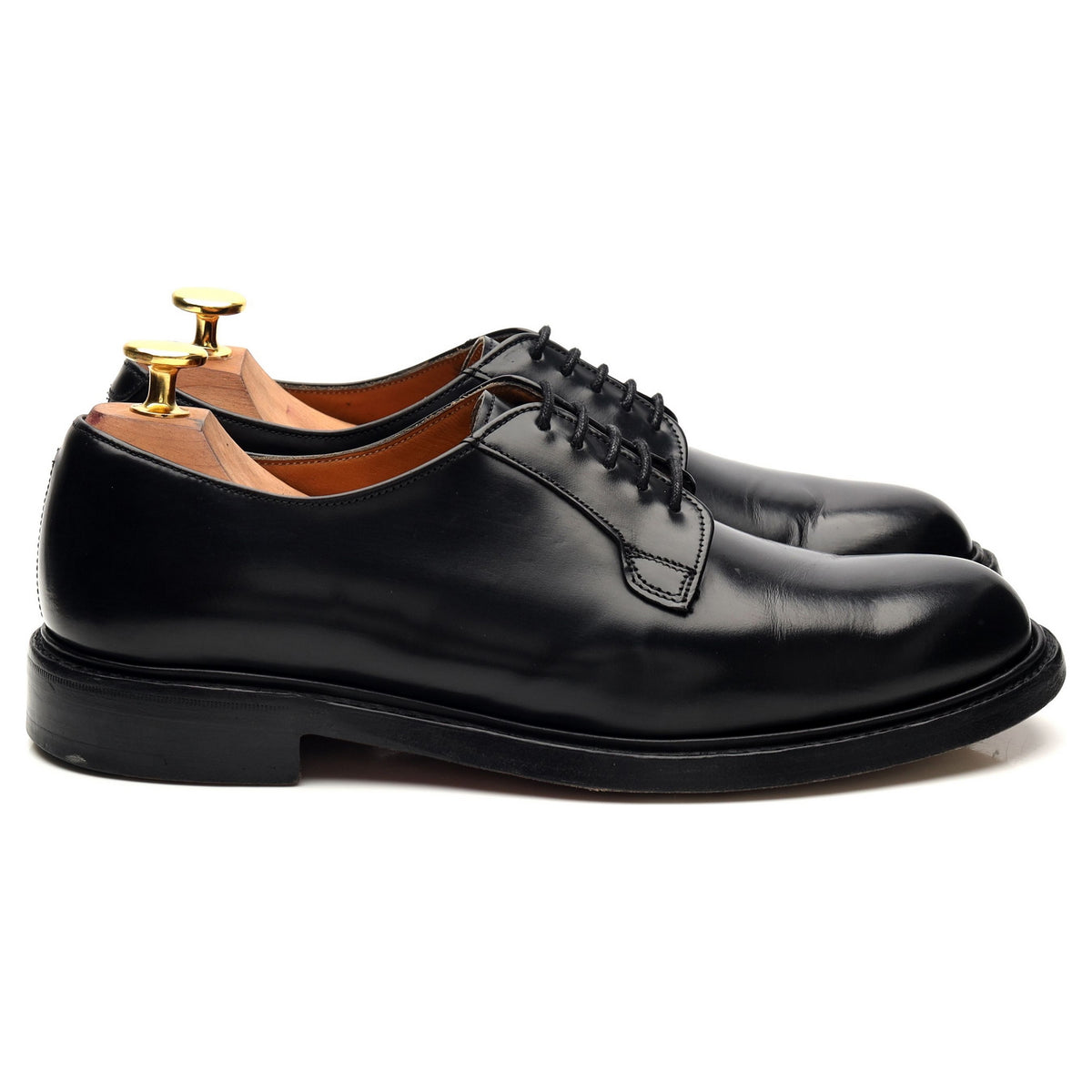 Women&#39;s &#39;Mabel II&#39; Black Leather Derby UK 5 D