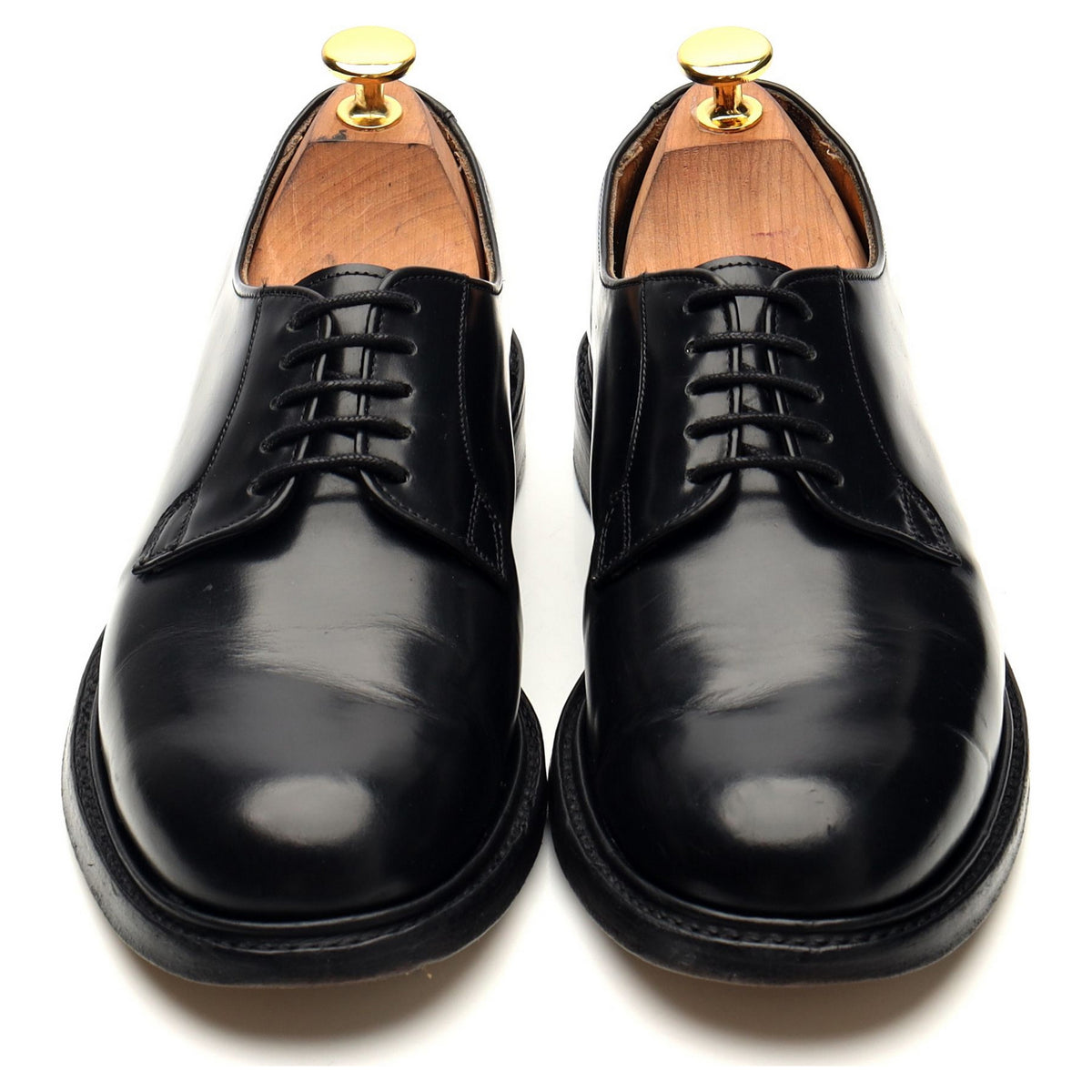 Women&#39;s &#39;Mabel II&#39; Black Leather Derby UK 5 D