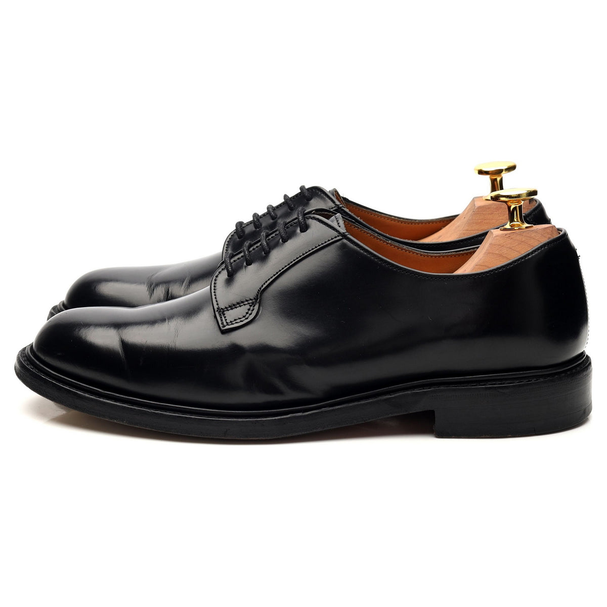 Women&#39;s &#39;Mabel II&#39; Black Leather Derby UK 5 D