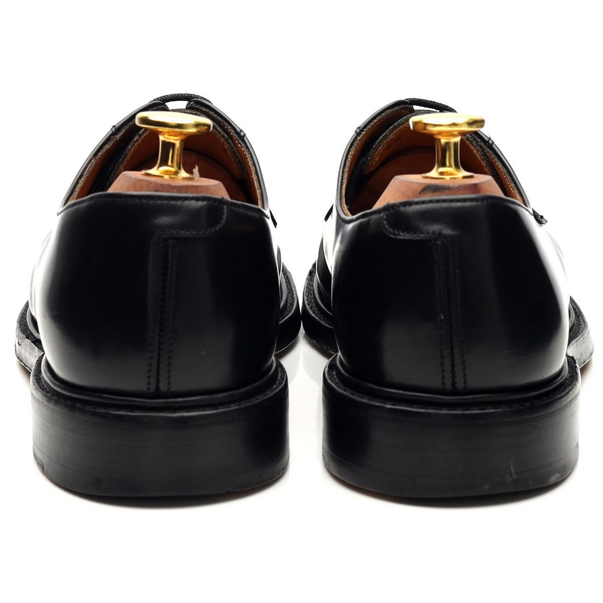 Women&#39;s &#39;Mabel II&#39; Black Leather Derby UK 5 D