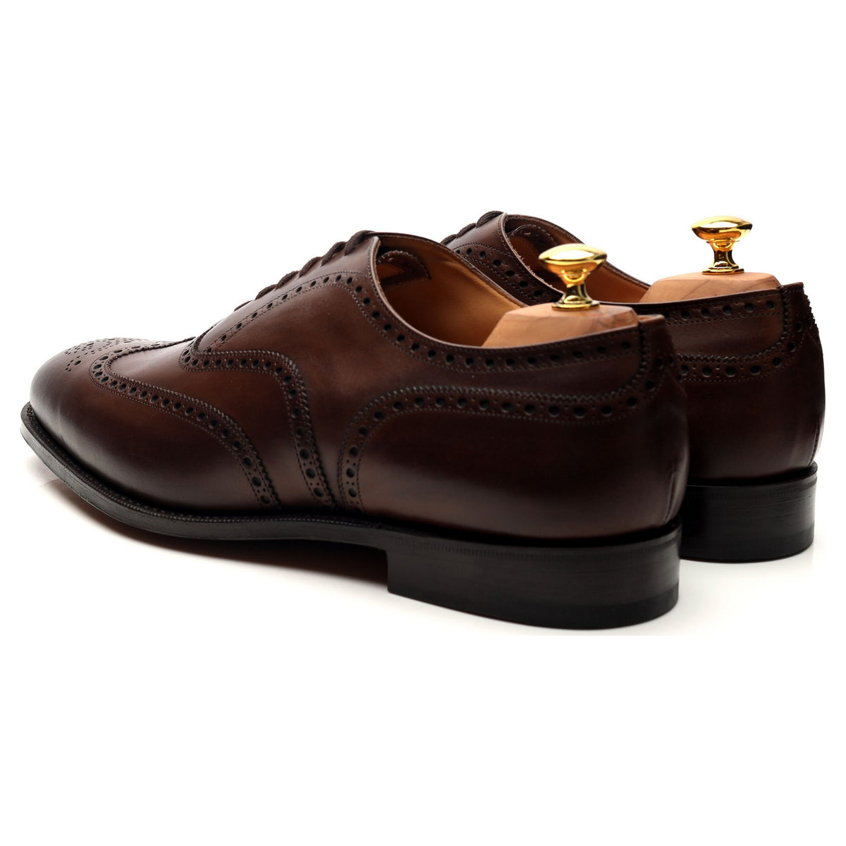 &#39;Chetwynd&#39; Dark Brown Leather Oxford Brogues UK 11.5 G