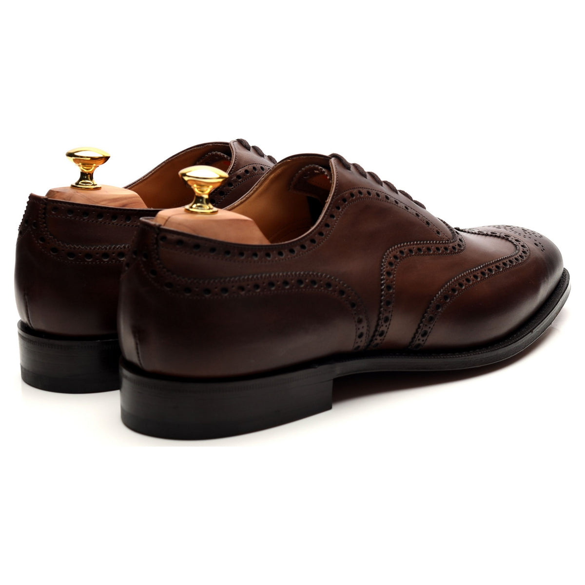 &#39;Chetwynd&#39; Dark Brown Leather Oxford Brogues UK 11.5 G