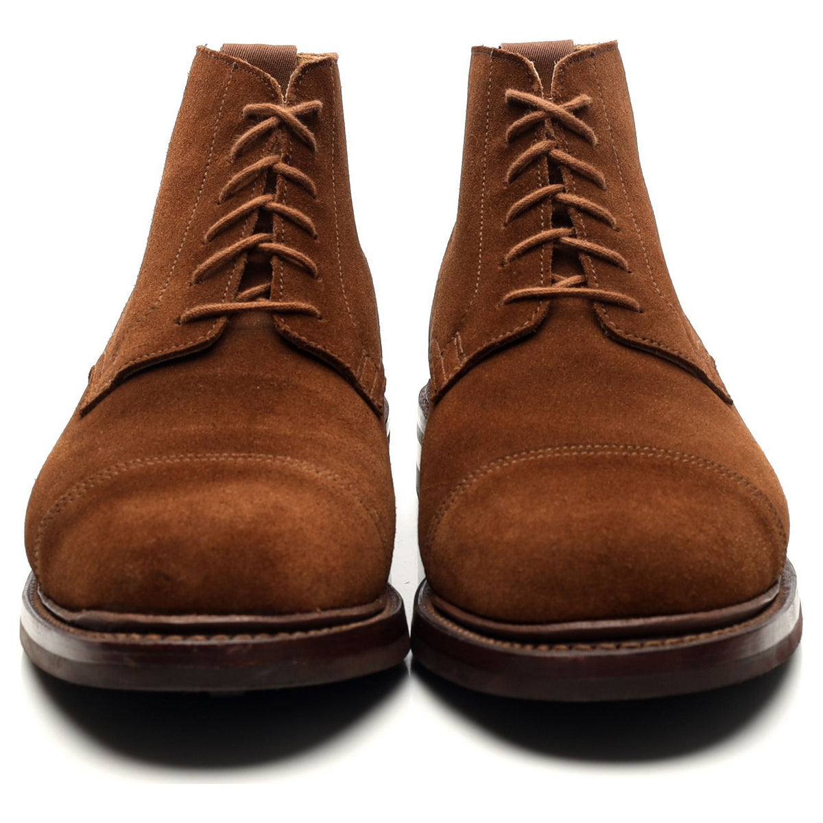 &#39;Humber&#39; Snuff Brown Suede Boots UK 7 E