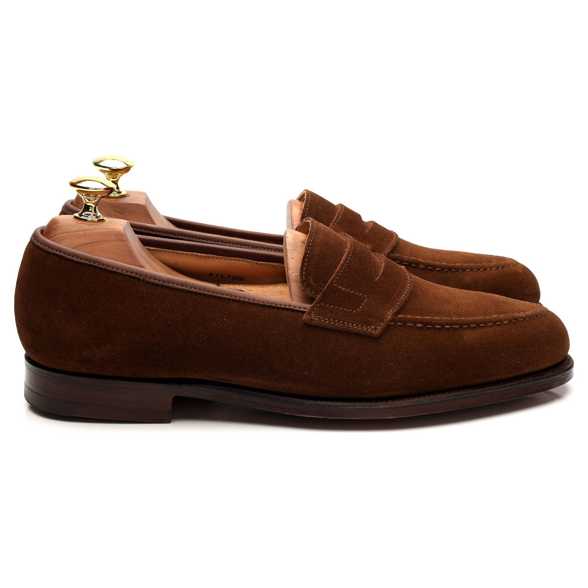 Shipton &amp; Heneage &#39;Wilton&#39; Brown Suede Loafer UK 7.5 G