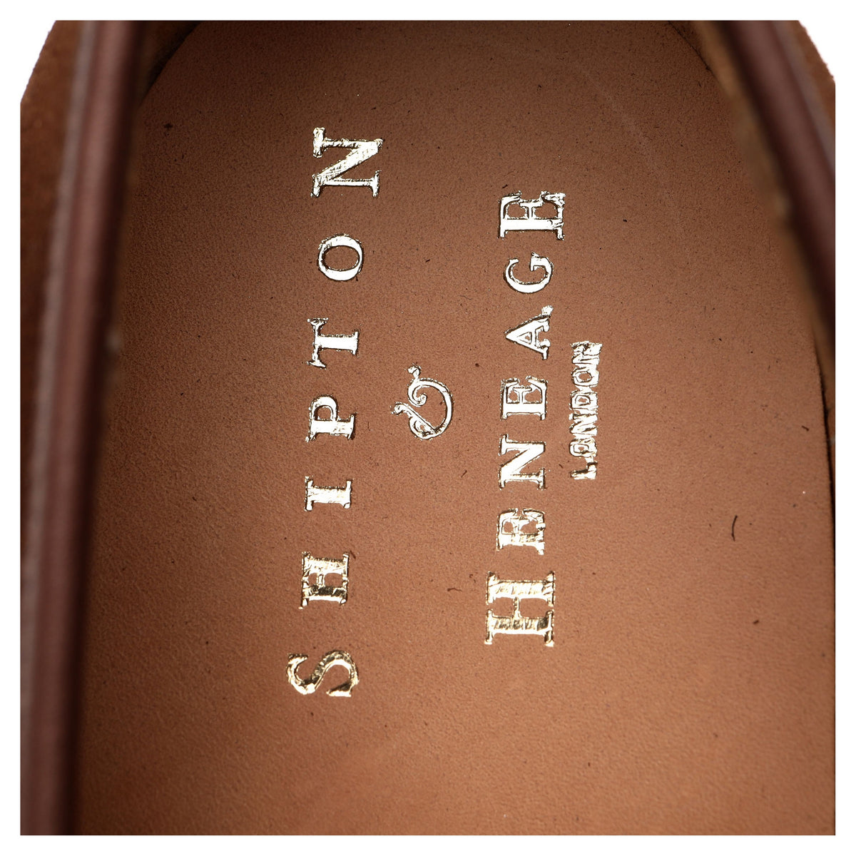 Shipton &amp; Heneage &#39;Wilton&#39; Brown Suede Loafer UK 7.5 G