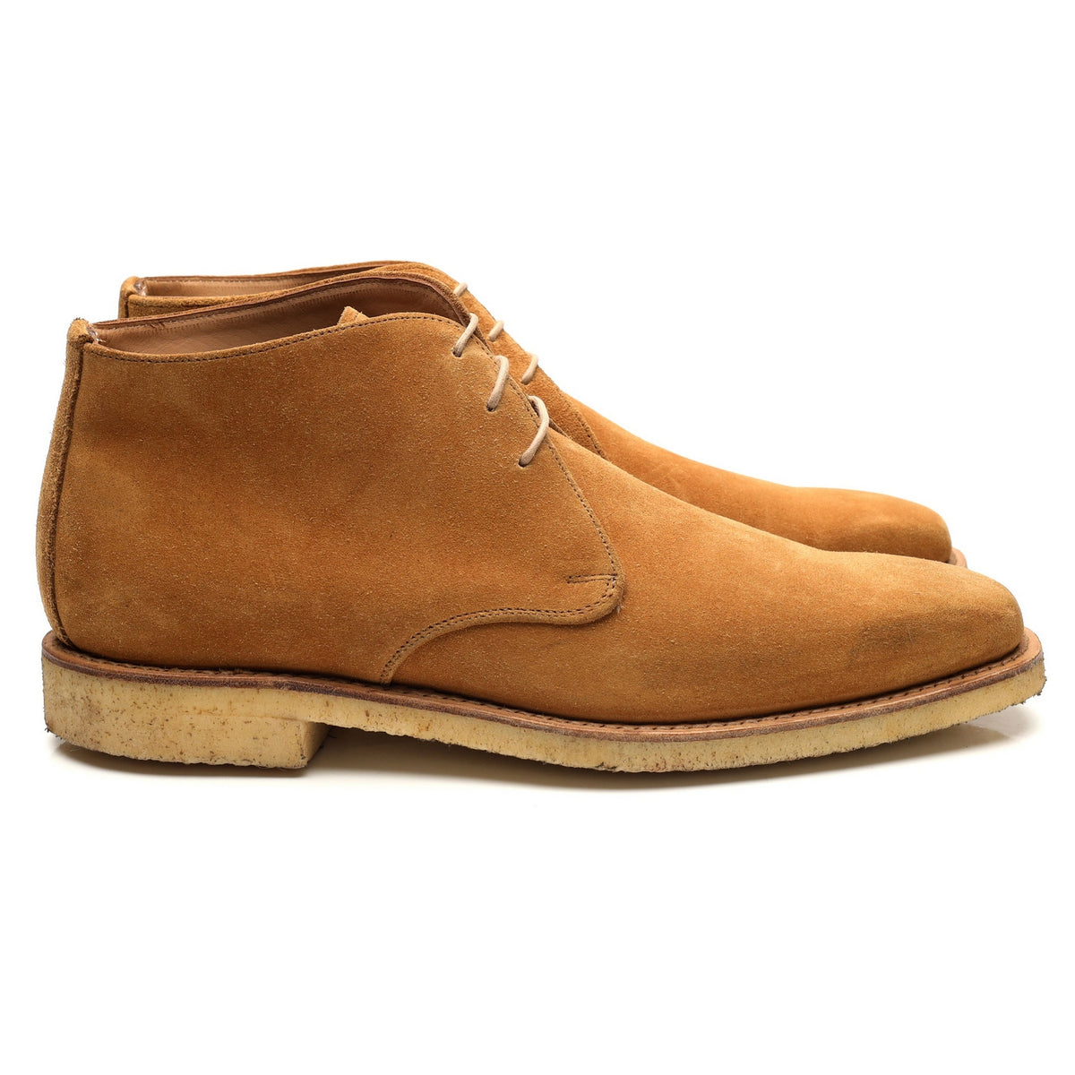 &#39;Scott&#39; Tan Brown Suede Chukka Boot UK 7.5 F