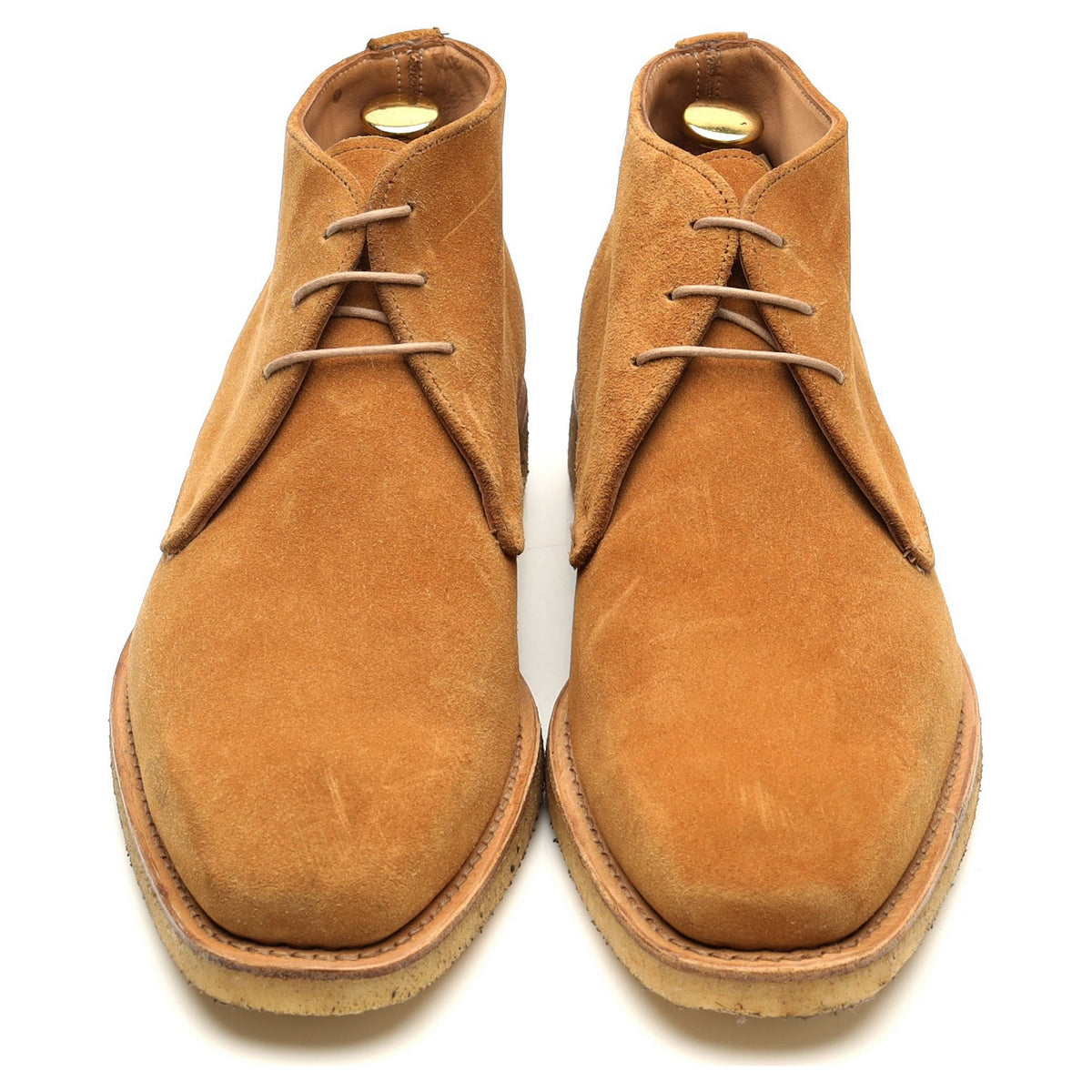 &#39;Scott&#39; Tan Brown Suede Chukka Boot UK 7.5 F