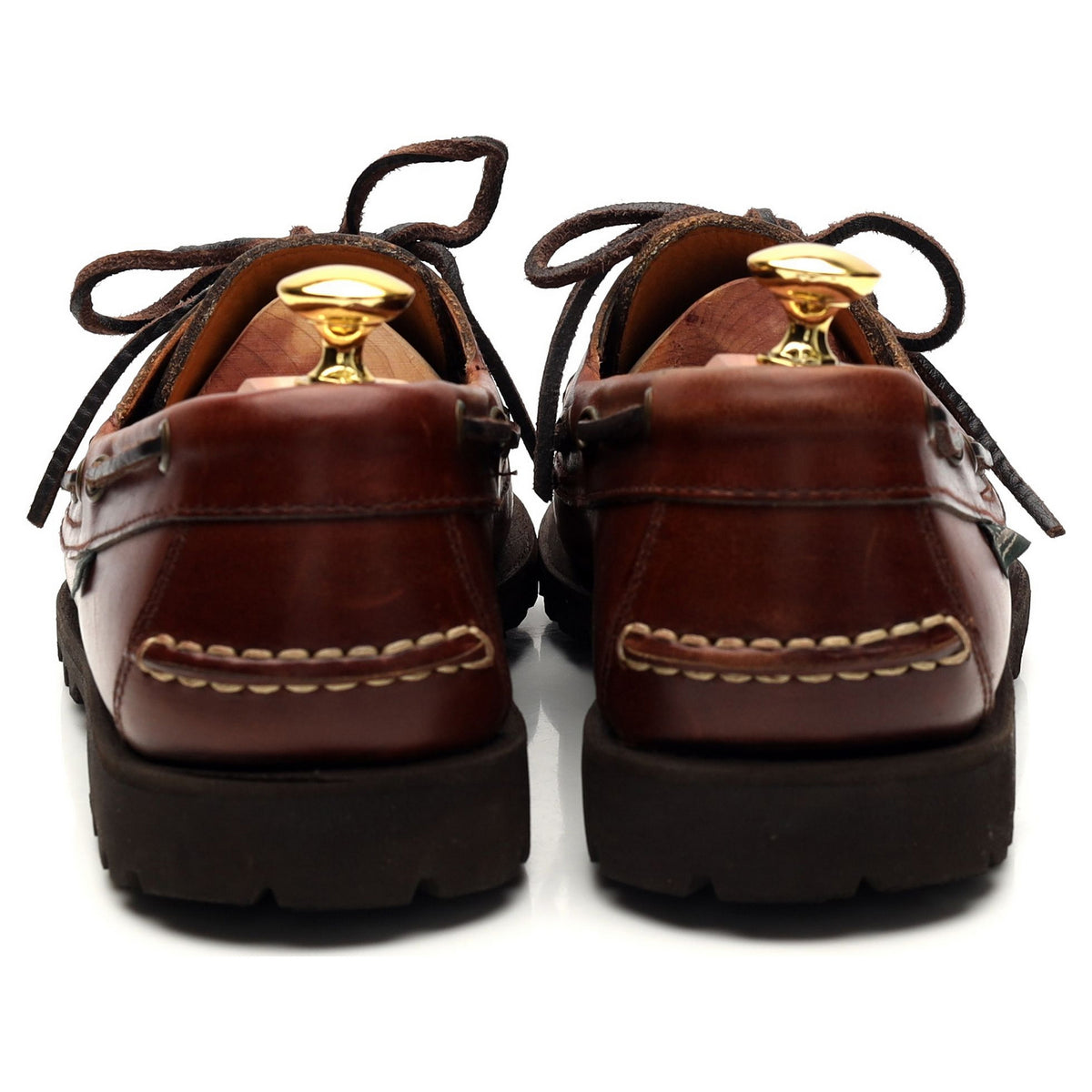 Brown Leather Boat Shoes UK 7.5