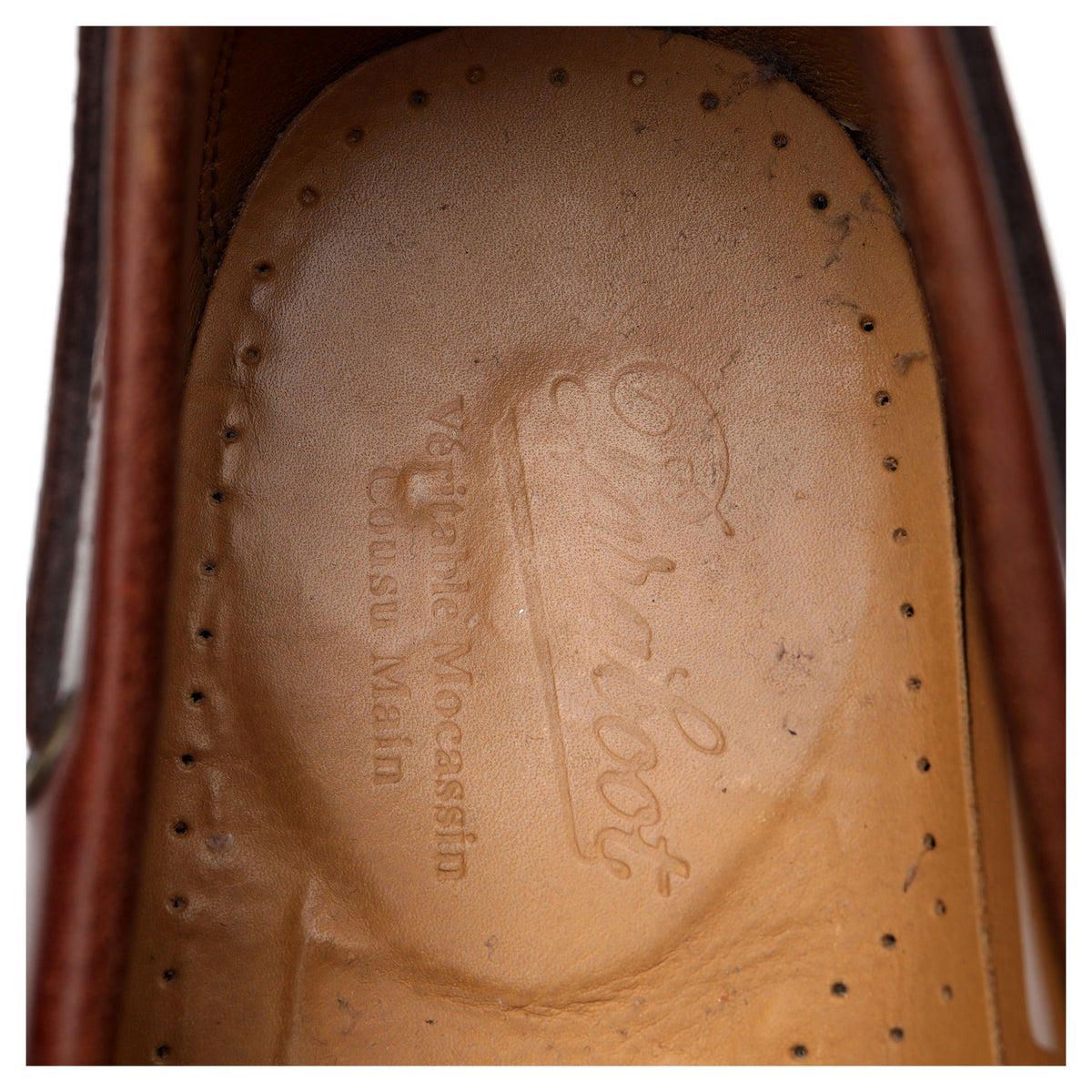 Brown Leather Boat Shoes UK 7.5