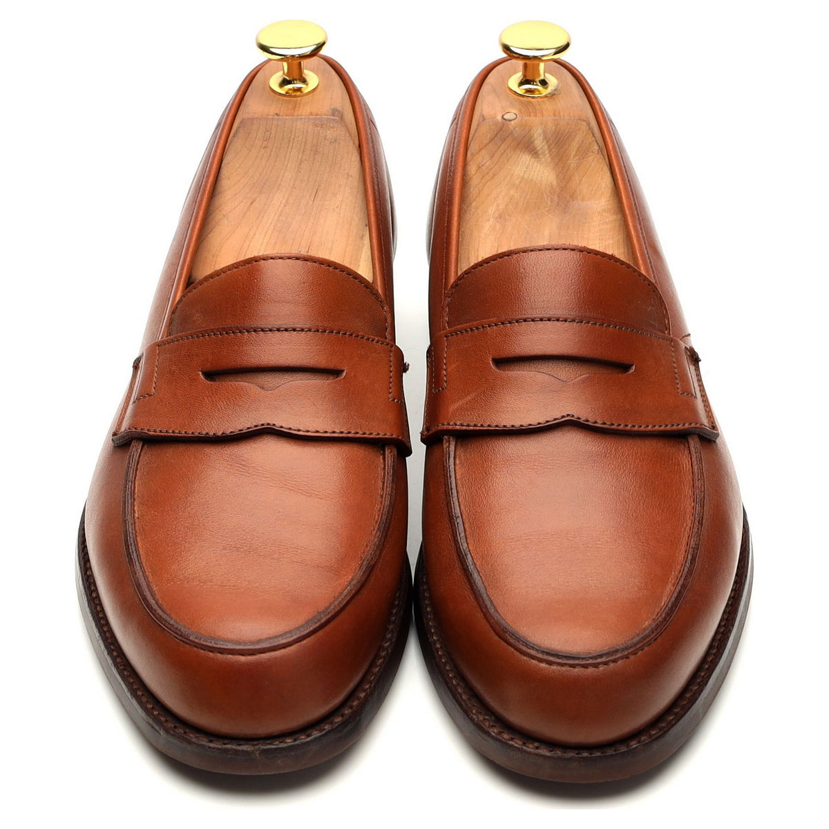 &#39;Richmond 2&#39; Tan Brown Leather Loafer UK 6 E