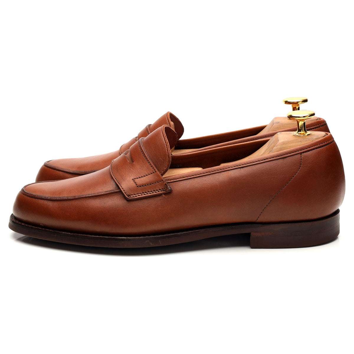 &#39;Richmond 2&#39; Tan Brown Leather Loafer UK 6 E