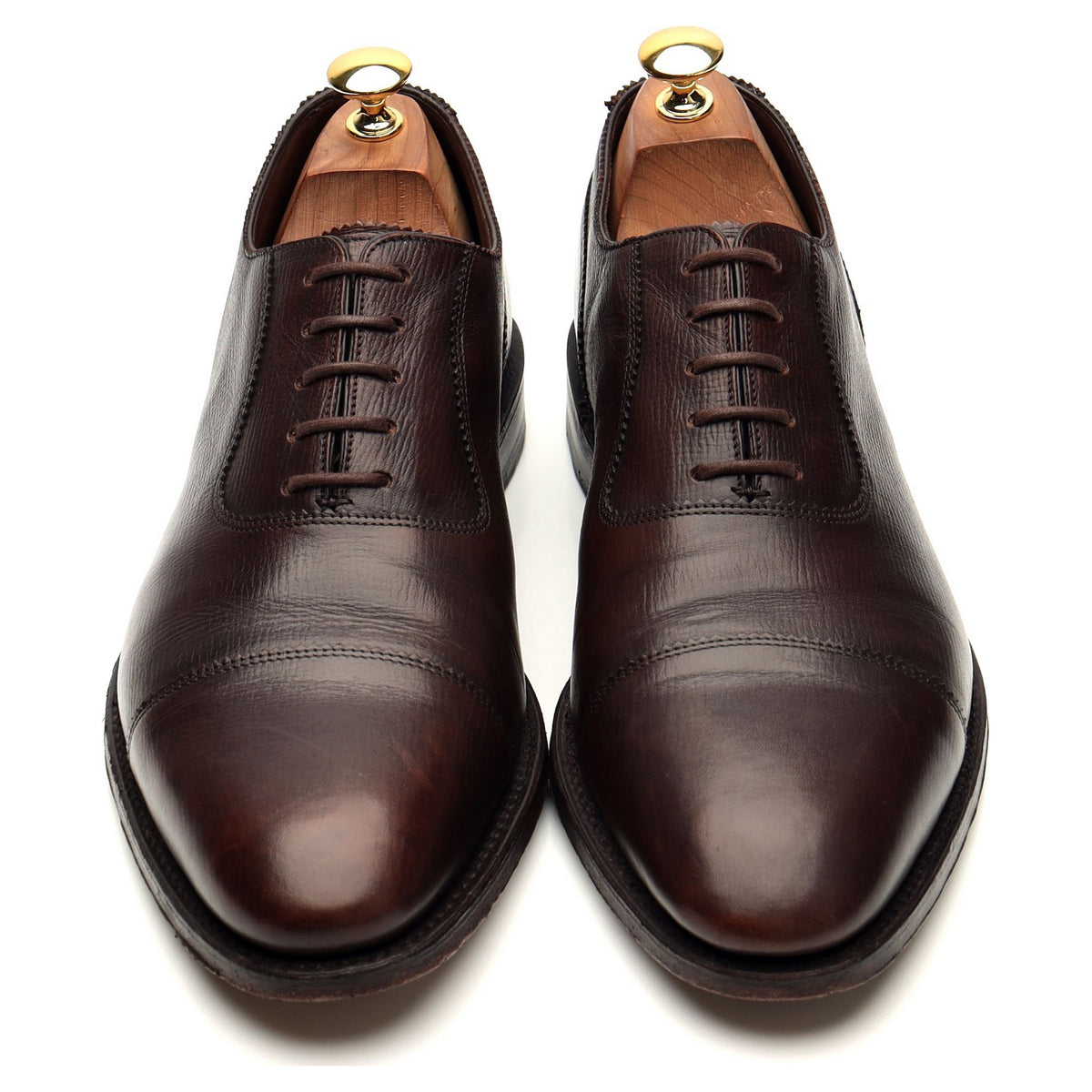 1880 Legacy &#39;Evans&#39; Dark Brown Leather Oxford UK 9.5 F