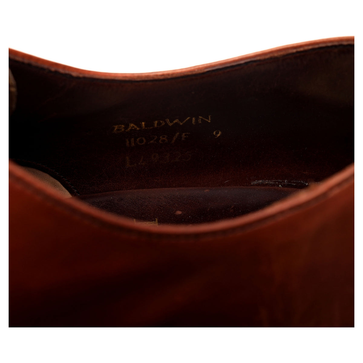 Herring &#39;Baldwin&#39; Tan Brown Leather Derby UK 9 F
