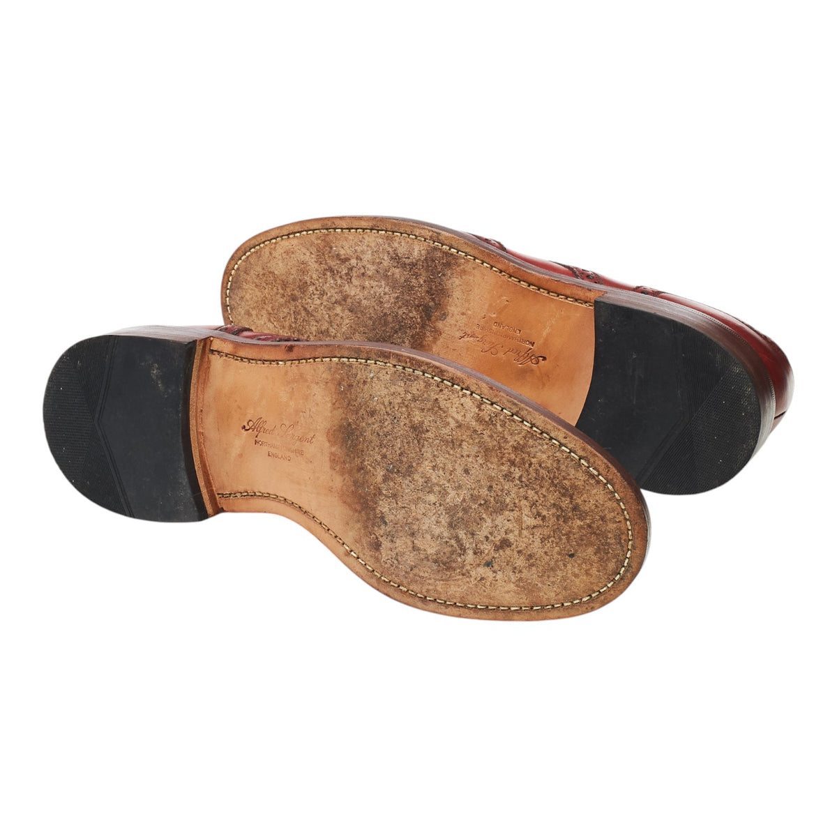 'Paisley 2' Brown Leather Derby Brogues UK 8.5