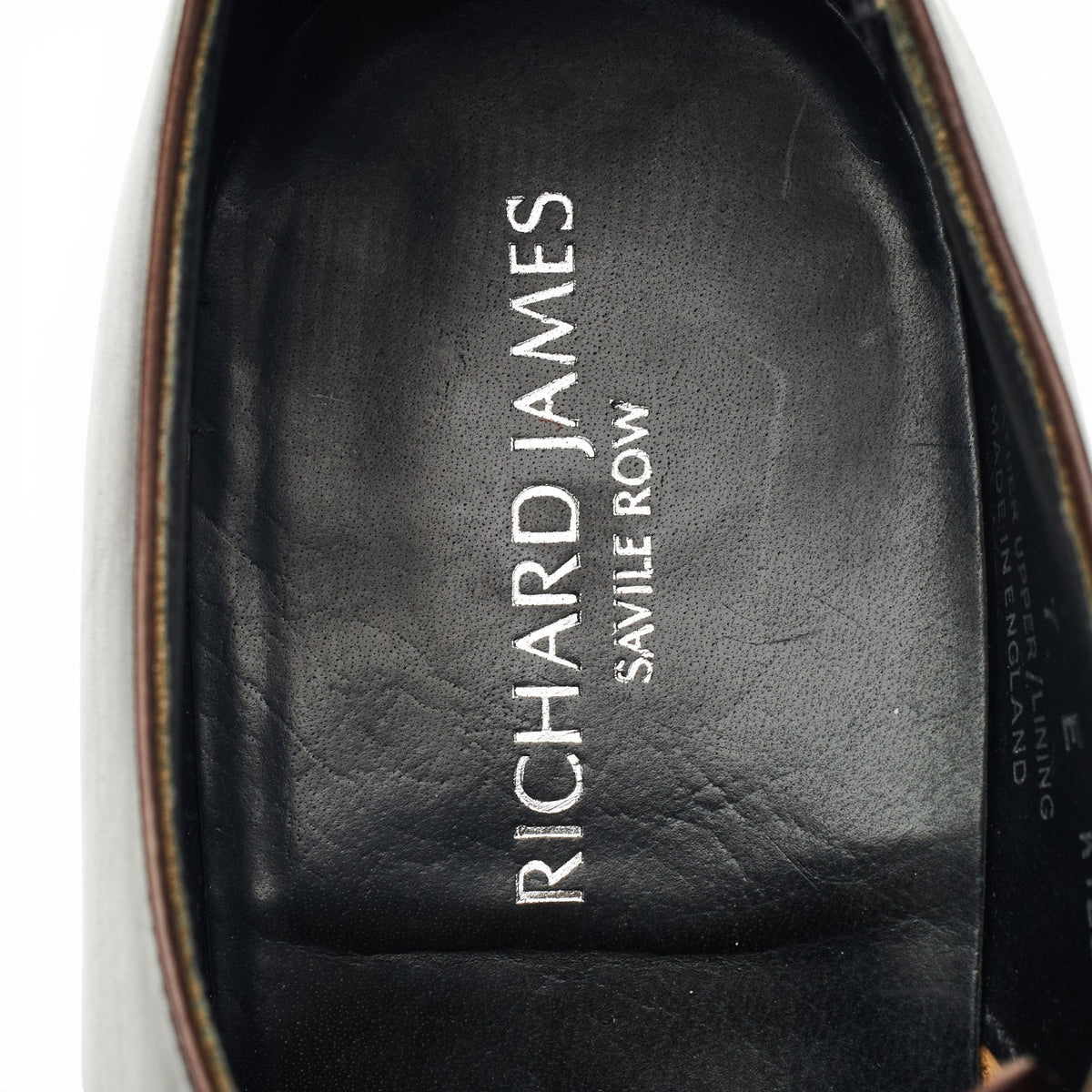 Richard James Dark Brown Leather Derby UK 7 E