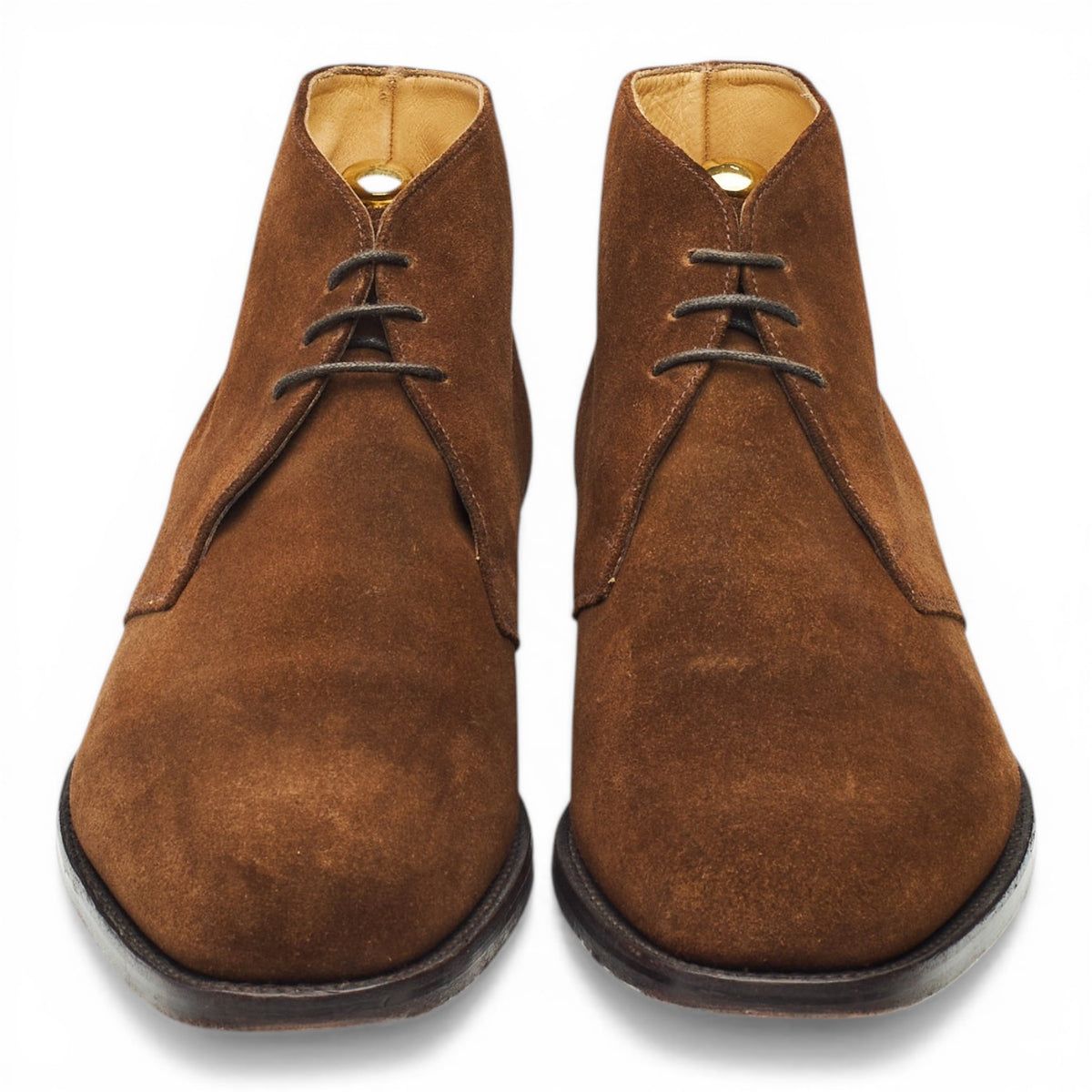 Racing Green 'Ely' Brown Suede Chukka Boots UK 10 F