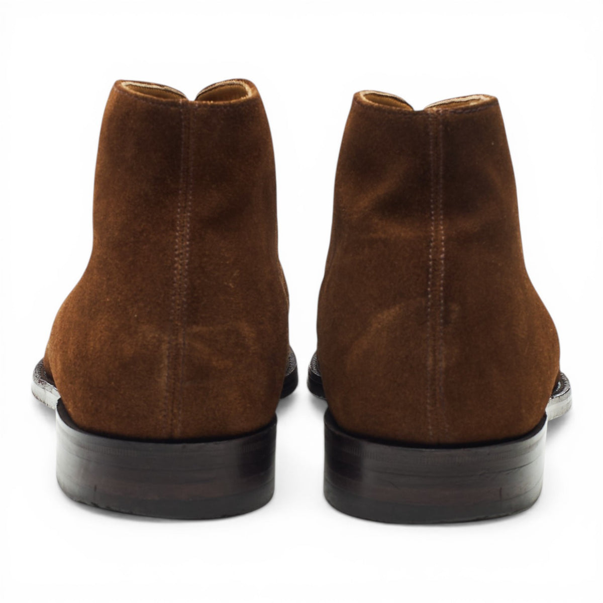 Racing Green 'Ely' Brown Suede Chukka Boots UK 10 F