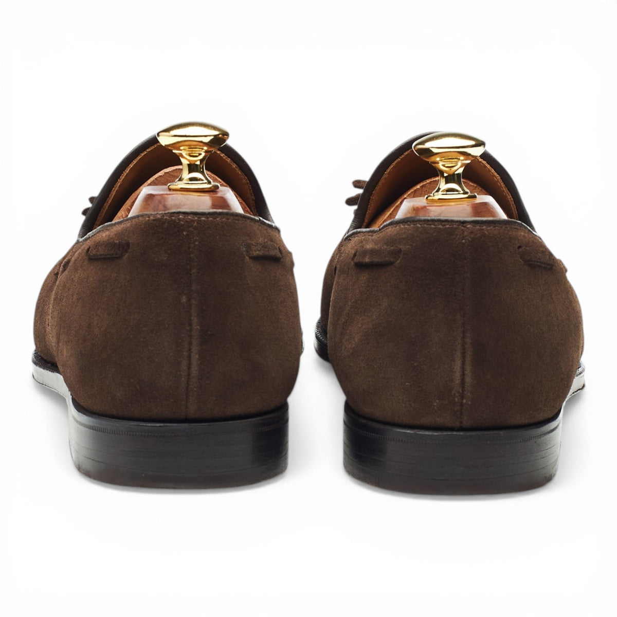 'Cavendish 2' Dark Brown Tassel Loafers UK 9 E